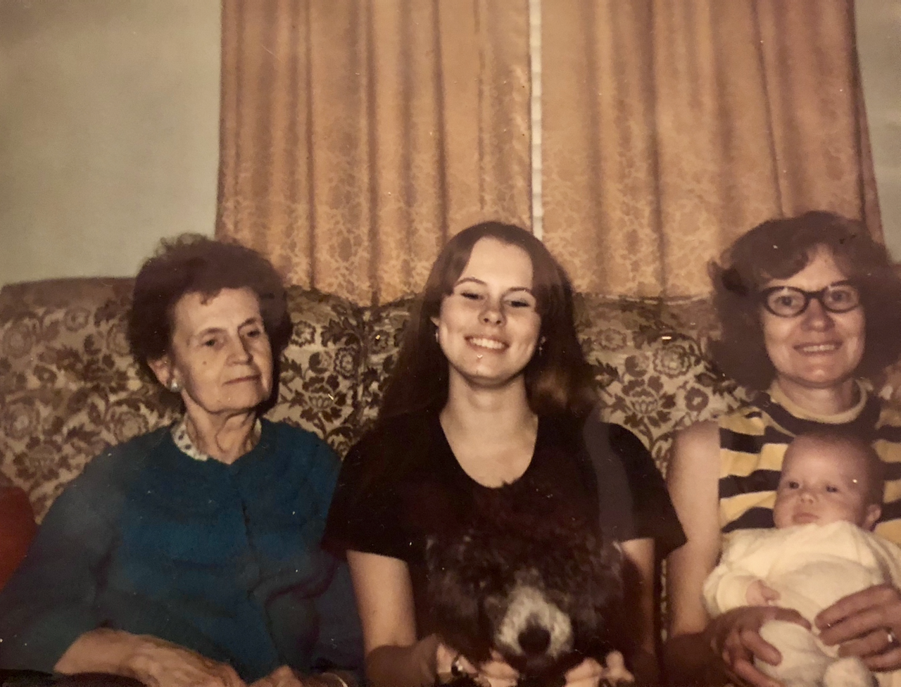 Great Aunt, Mom, and Grandmother